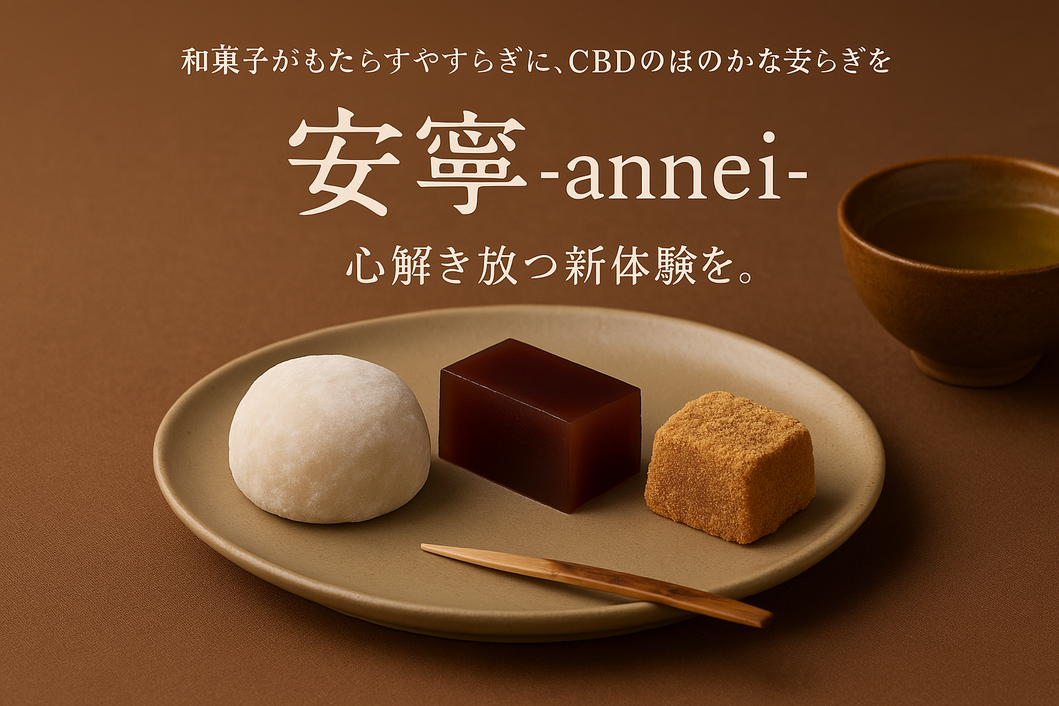 CBD和菓子(安寧)のイメージ