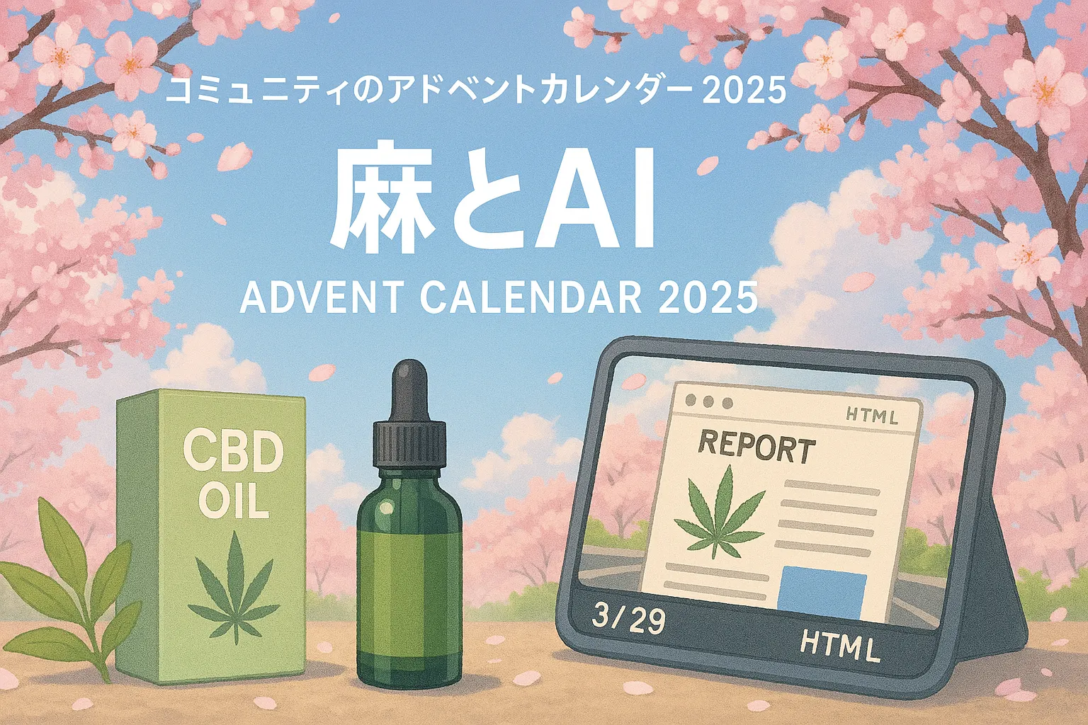 CBDアドベント-麻とAI